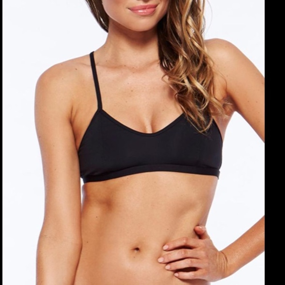EUC L*Space Bikini Top **All Black** sz XS